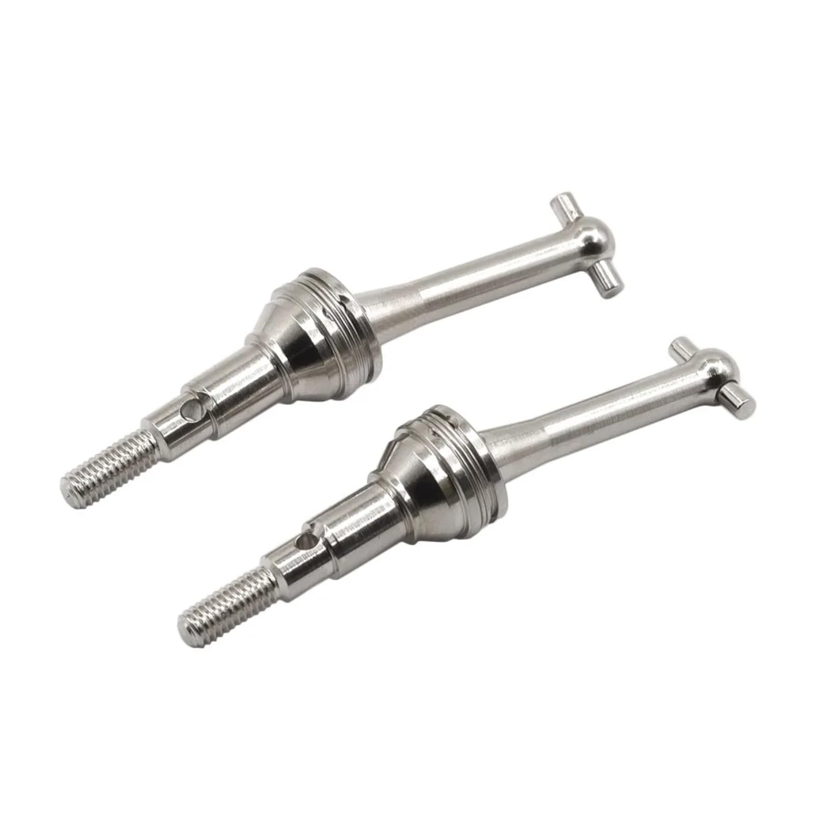 QAWRYV RC Upgrade Zubehör Für MJX Für Hyper Go 14301 14302 1/14 2 Stücke Metall Antriebswelle CVD Antriebswelle RC Auto Upgrade Teile Zubehör Ersatz DIY Teile(Silver) von QAWRYV