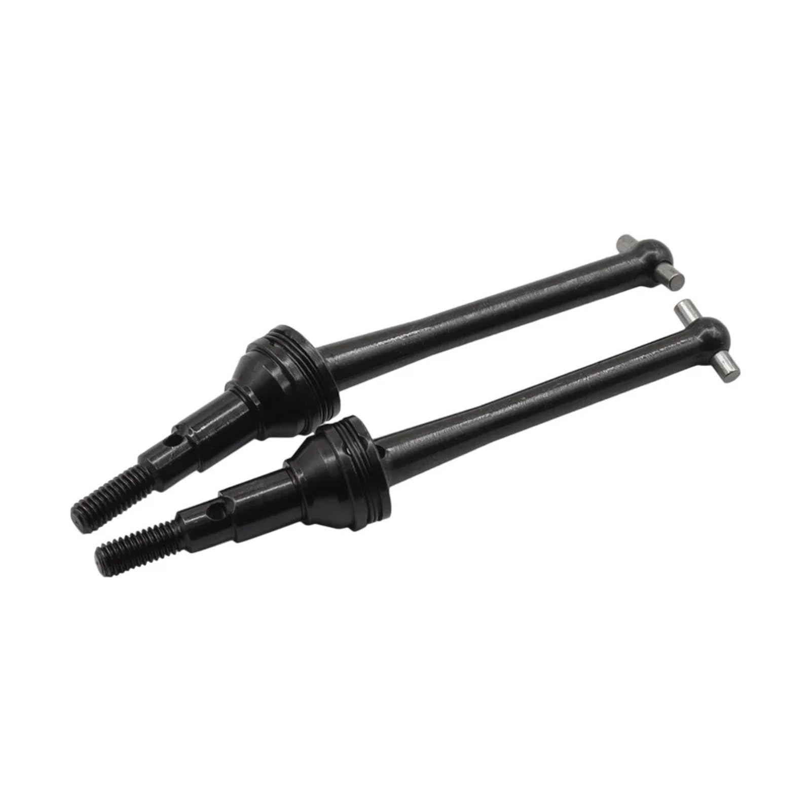 QAWRYV RC Upgrade Zubehör Für MJX Für Hyper Go 16207 16208 16209 16210 H16 14209 14210 2 Stücke Metall Antriebswelle CVD Antriebswelle RC Auto Upgrade Teile Zubehör(Black) von QAWRYV