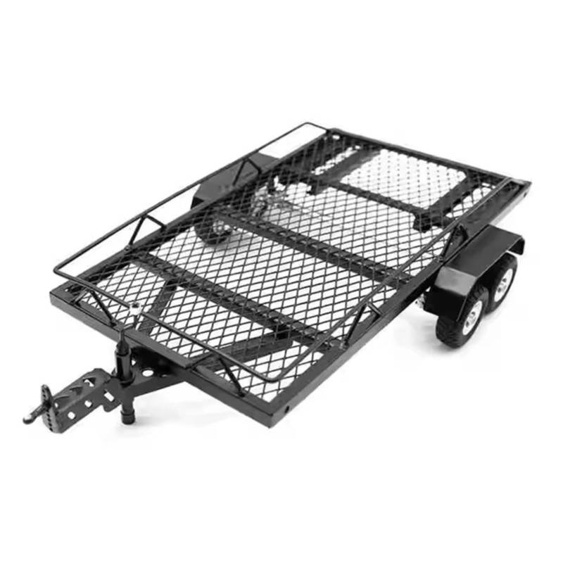 QAWRYV RC Upgrade Zubehör Für TRX4M 1/18 Metall RC -Autoanhänger Frachtträger Upgrade Teile Geändertes Zubehör Fernbedienungssteuerautos Ersatz DIY -Teile von QAWRYV