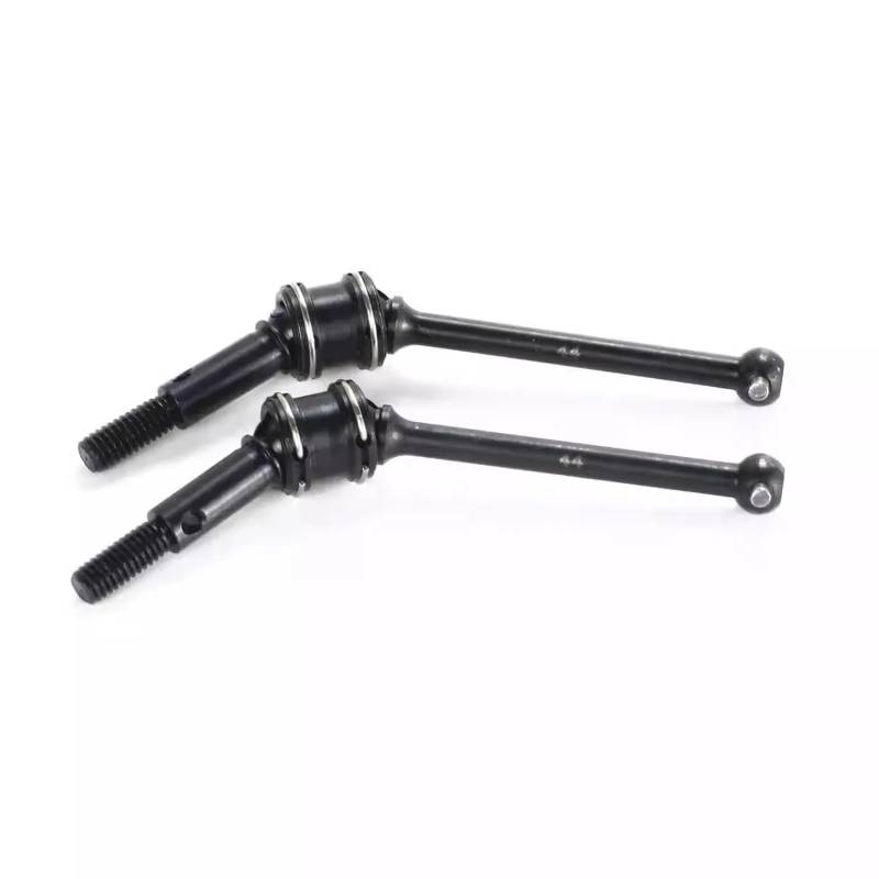 QAWRYV RC Upgrade Zubehör Für Tamiya Für TT02 TA05 TA06 TB05 TRF420 TRF417 2 Stücke Metall Gelenkwelle Antriebswelle CVD Antriebswelle 44mm RC Auto Upgrade Teile von QAWRYV