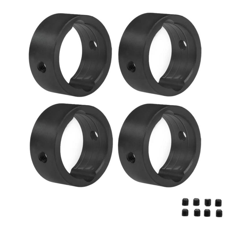 QAWRYV RC Upgrade Zubehör Für Traxxas 1/6 4WD Für XRT 8S-78086-4 RC Auto Antriebsbecherhülsen Upgrade-Teile Modifiziertes Zubehör RC Auto Ersatz DIY Teile(Black) von QAWRYV