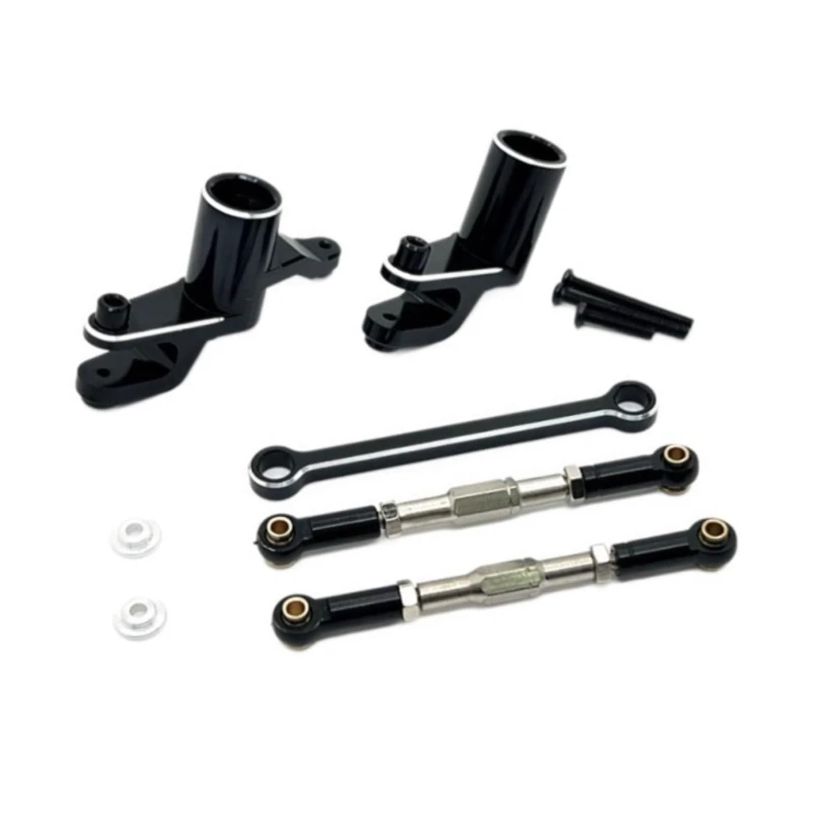 QAWRYV RC Upgrade Zubehör Für UD1201 UD1202 PRO 1/12 Fernbedienung Auto Metall Lenkung RC Auto Upgrade Teile Geändert Zubehör DIY Teile(Black) von QAWRYV