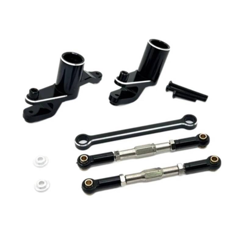 QAWRYV RC Upgrade Zubehör Für UD1201 UD1202 PRO 1/12 Fernbedienung Auto Metall Lenkung RC Auto Upgrade Teile Geändert Zubehör DIY Teile(Black) von QAWRYV