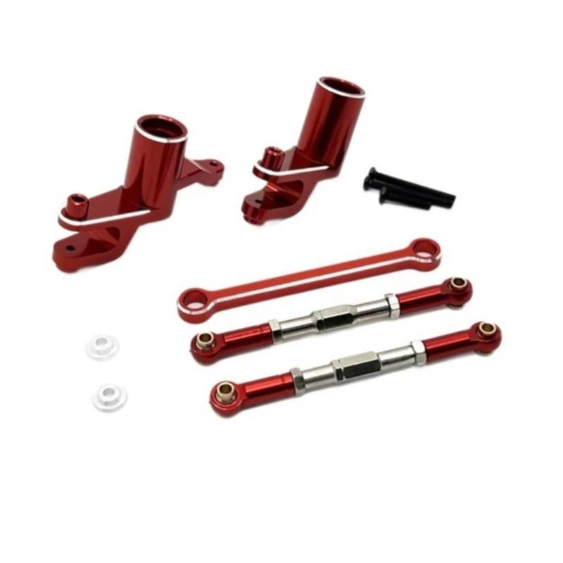 QAWRYV RC Upgrade Zubehör Für UD1201 UD1202 PRO 1/12 Fernbedienung Auto Metall Lenkung RC Auto Upgrade Teile Geändert Zubehör DIY Teile(Red) von QAWRYV