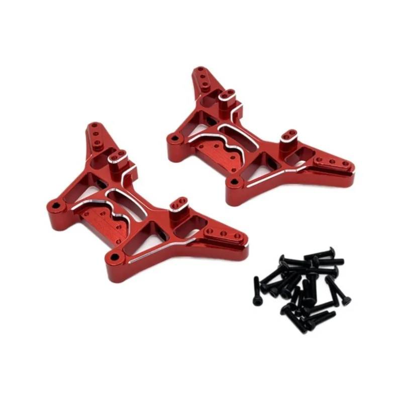 QAWRYV RC Upgrade Zubehör Für UD1201 UD1202 PRO 1/12 Metall Shock Tower Platte RC Auto Upgrade Teile Geändert Zubehör Fernbedienung Auto Ersatz DIY Teile(Red) von QAWRYV