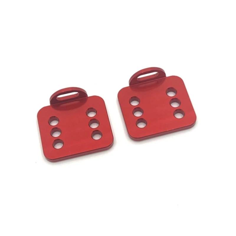 QAWRYV RC Upgrade Zubehör Für WPL C74 C74-1 1/10 Body Shell Mount Bracket RC-Auto-Upgrade Teile Zubehör Fernbedienung Autos Ersatz DIY-Teile(Red) von QAWRYV