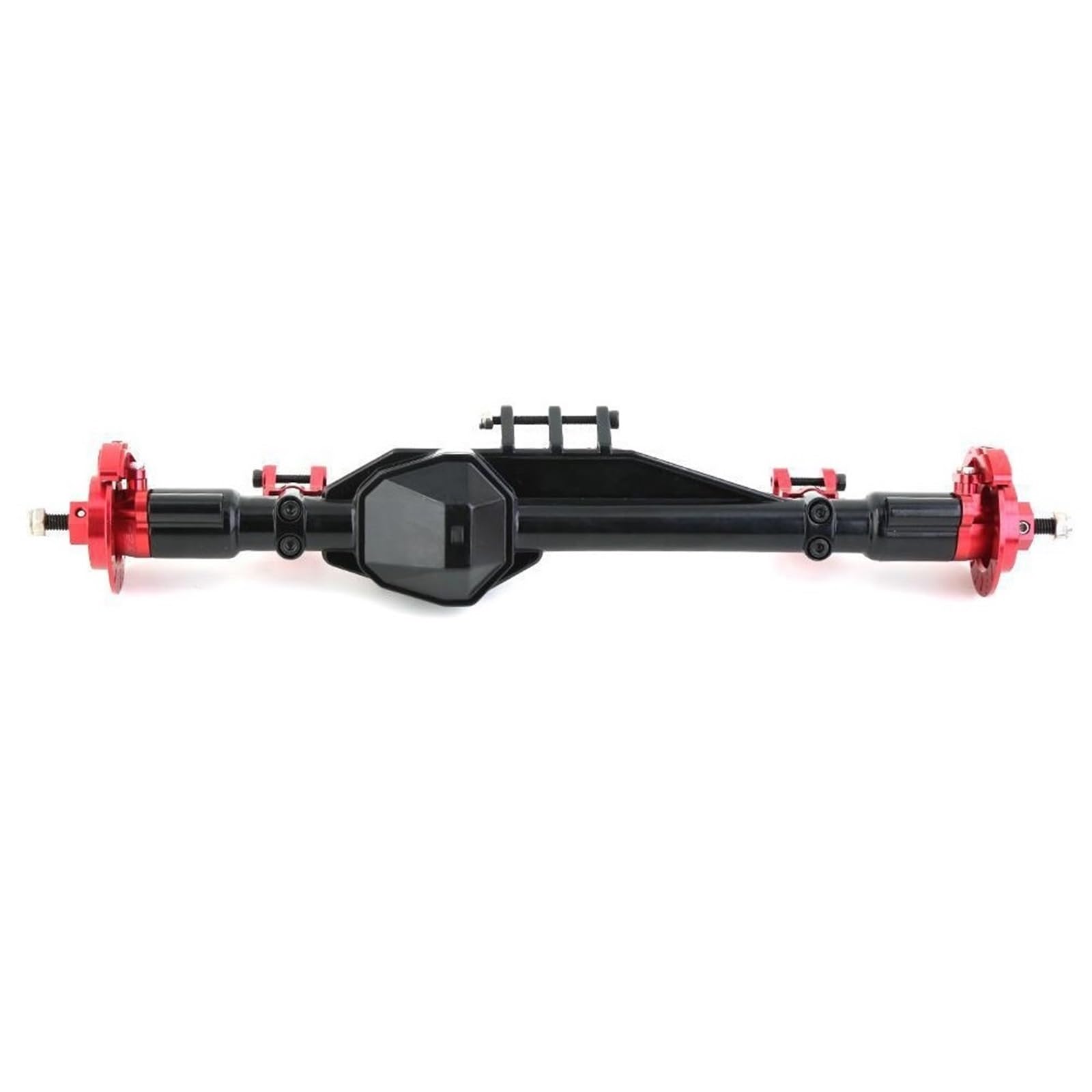 QAWSED RC Autozubehör Für Axial RBX10 Für Ryft 1/10 RC Crawler Auto Upgrade Teile Zubehör RC Crawler Auto Metall Vorder- Und Hinterachse Modifizierte Teile(Color1,Rear Axle) von QAWSED