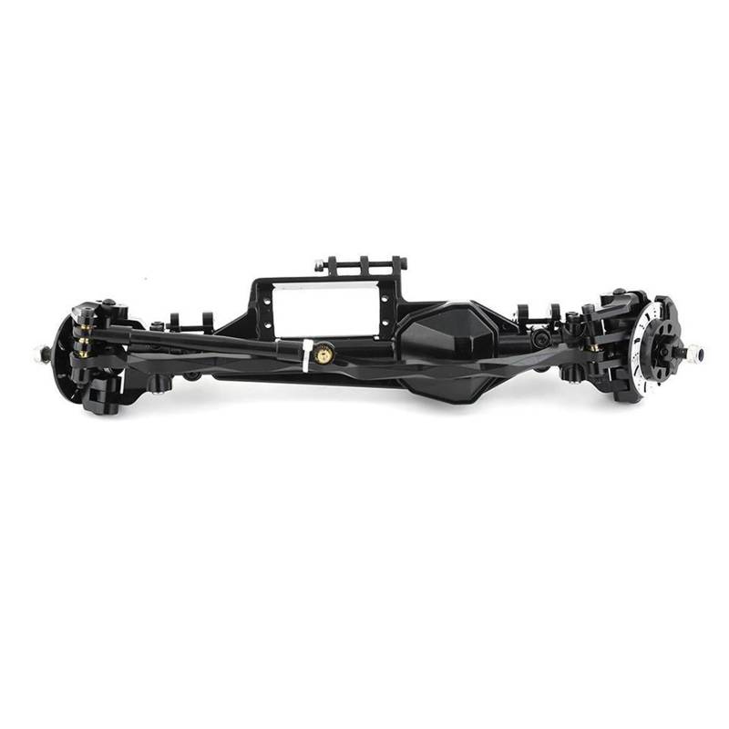 QAWSED RC Autozubehör Für Axial RBX10 Für Ryft 1/10 RC Crawler Auto Upgrade Teile Zubehör RC Crawler Auto Metall Vorder- Und Hinterachse Modifizierte Teile(Color2,Front Axle) von QAWSED