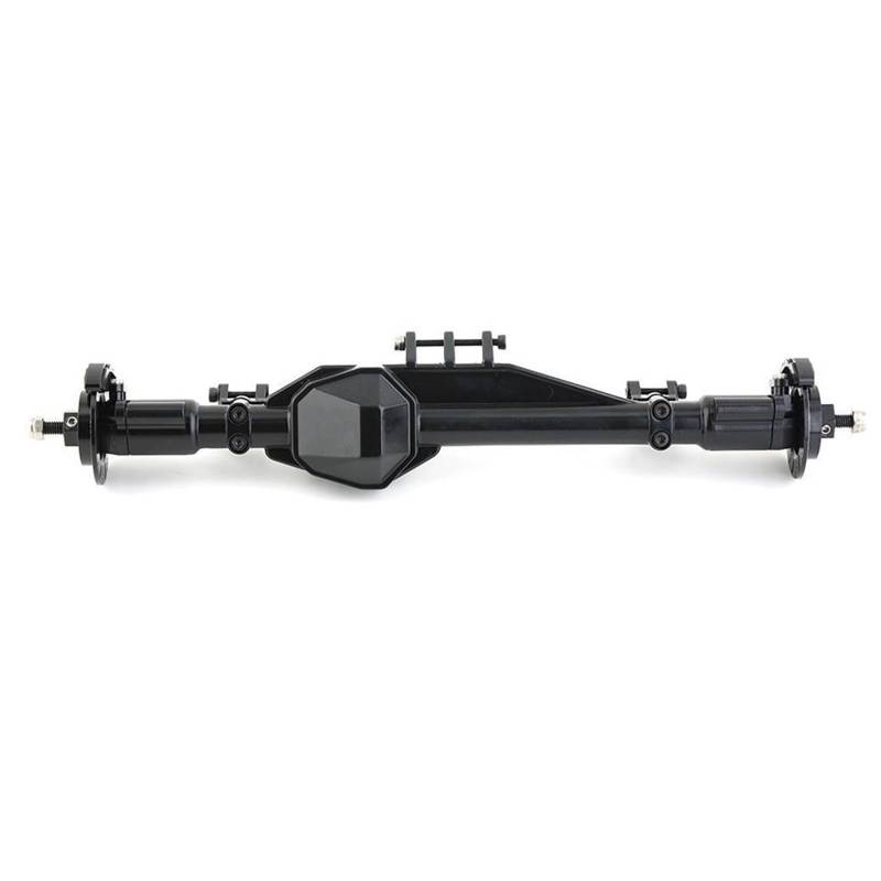 QAWSED RC Autozubehör Für Axial RBX10 Für Ryft 1/10 RC Crawler Auto Upgrade Teile Zubehör RC Crawler Auto Metall Vorder- Und Hinterachse Modifizierte Teile(Color2,Rear Axle) von QAWSED