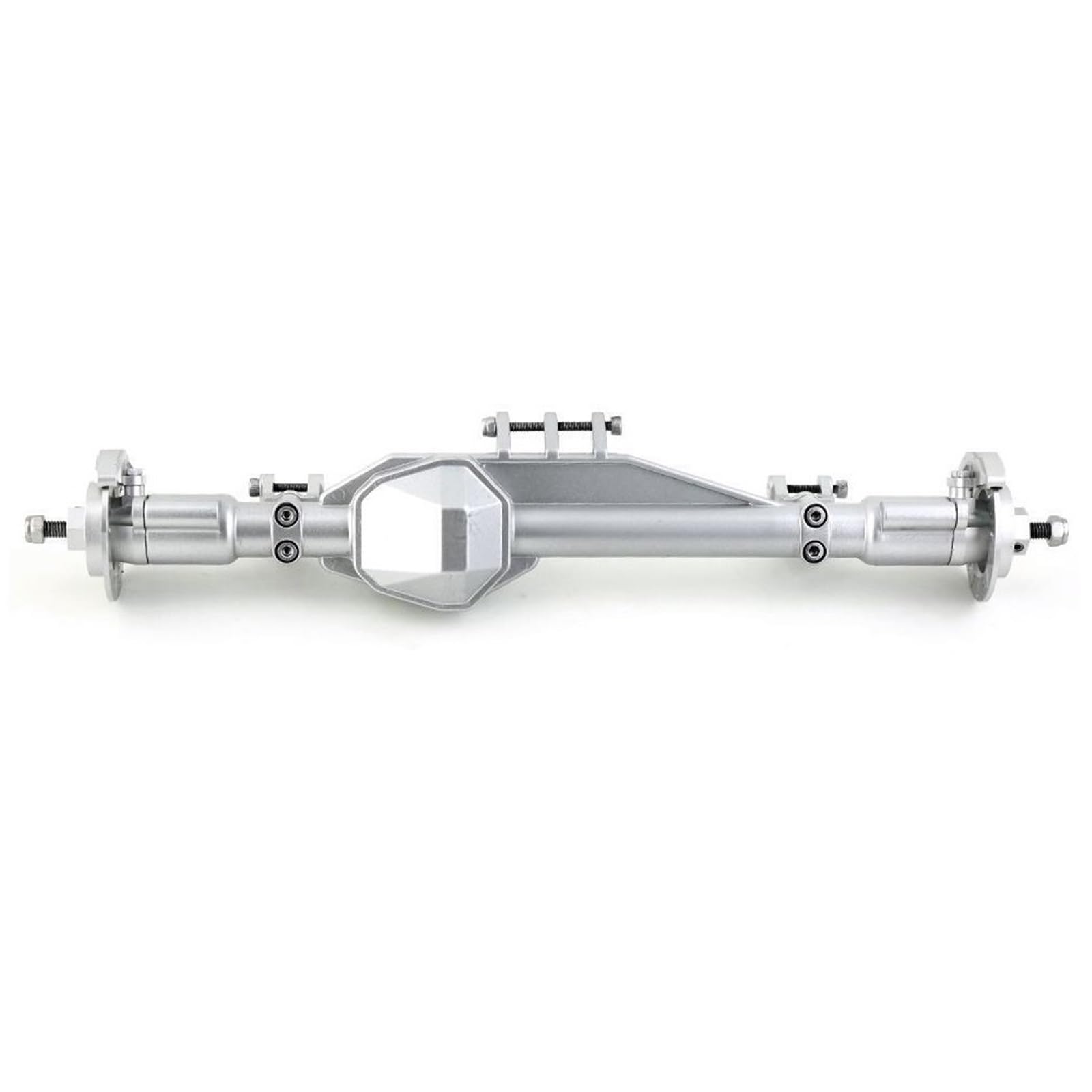 QAWSED RC Autozubehör Für Axial RBX10 Für Ryft 1/10 RC Crawler Auto Upgrade Teile Zubehör RC Crawler Auto Metall Vorder- Und Hinterachse Modifizierte Teile(Color3,Rear Axle) von QAWSED