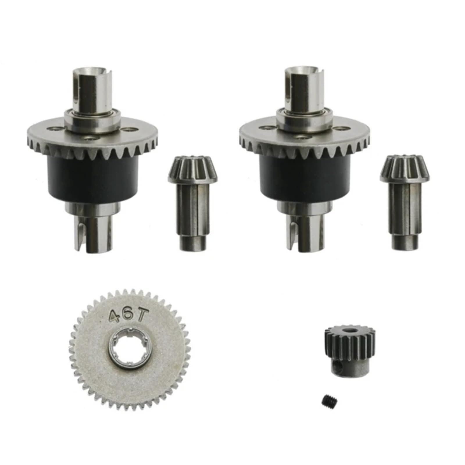 QAWSED RC Autozubehör Für SCY 16101 16102 16103 16201 Für Pro 1/16 Bürstenlosen RC Auto Upgrade Teile Differential Und Getriebe Set Zubehör QAWSED RC Autozubehör Für SCY 16101 16102 16103 16201 Für Pro 1/16 Bürstenlosen RC Auto Upgrade Teile Differential Und Getriebe Set Zubehör von QAWSED