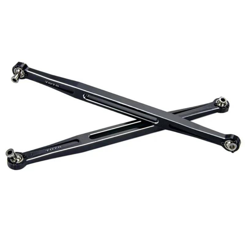 QAWSED RC Autozubehör Für TRXS Für XRT 8S Für X-Maxx 8S Für WideMaxx 1/6 RC Upgrades Teile Accessary Metall Vorne Lenkung Spurstange Ersatz Teile(Black) von QAWSED