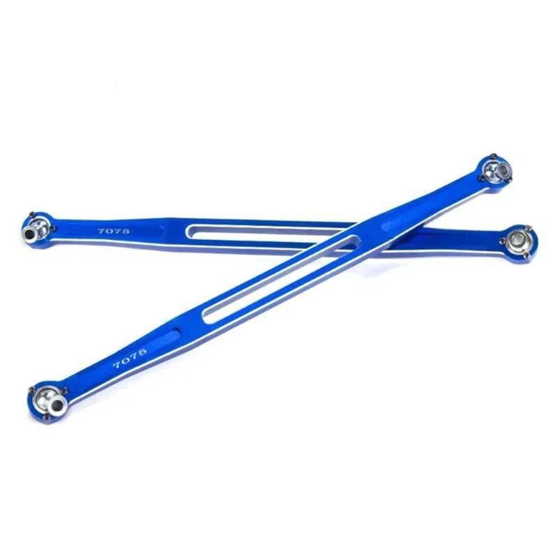QAWSED RC Autozubehör Für TRXS Für XRT 8S Für X-Maxx 8S Für WideMaxx 1/6 RC Upgrades Teile Accessary Metall Vorne Lenkung Spurstange Ersatz Teile(Blue) von QAWSED