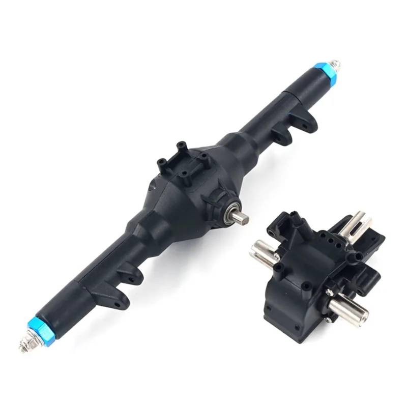 QAWSED RC Autozubehör Für WLtoys 12428 12423 12429 RC Upgrade Teile Metall Differential Getriebe Vorne Hinten Welle Box Hydraulische Übertragung Box(2pcs) von QAWSED