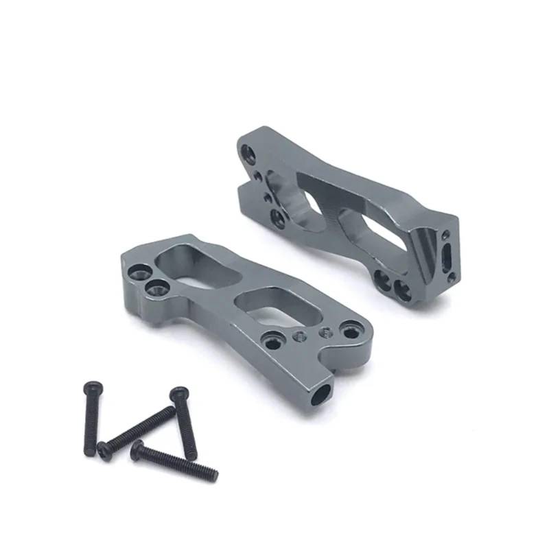QAWSED RC Autozubehör Für Wltoys 12423 12427 12428 12429 FY01 FY02 FY03 FY07 FY08 RC Fernbedienung Auto Unterstützung Links/Rechts Rearsuspension Rahmen Metall Modifizierte Teile(Color1) von QAWSED
