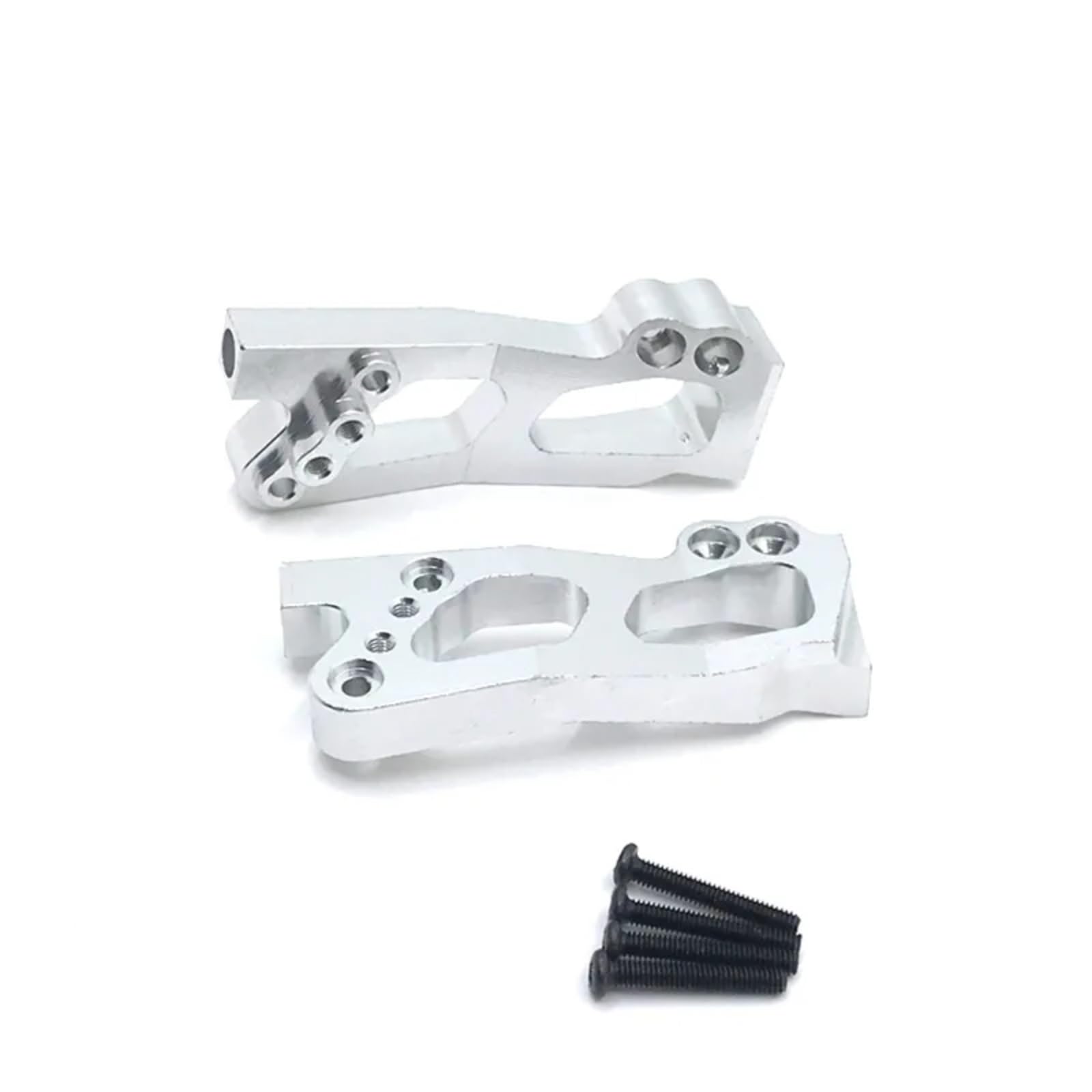 QAWSED RC Autozubehör Für Wltoys 12423 12427 12428 12429 FY01 FY02 FY03 FY07 FY08 RC Fernbedienung Auto Unterstützung Links/Rechts Rearsuspension Rahmen Metall Modifizierte Teile(Color4) von QAWSED