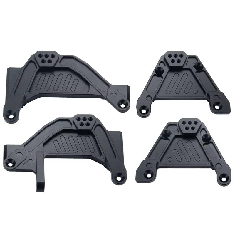 QAWSED RC Autozubehör Kompatibel Mit Axial Für SCX6 AXI05000 5001 Für Wrangler Für Trail 1/6 RC Auto Teile Aluminium Vorne Hinten Schock Türme Halterung von QAWSED