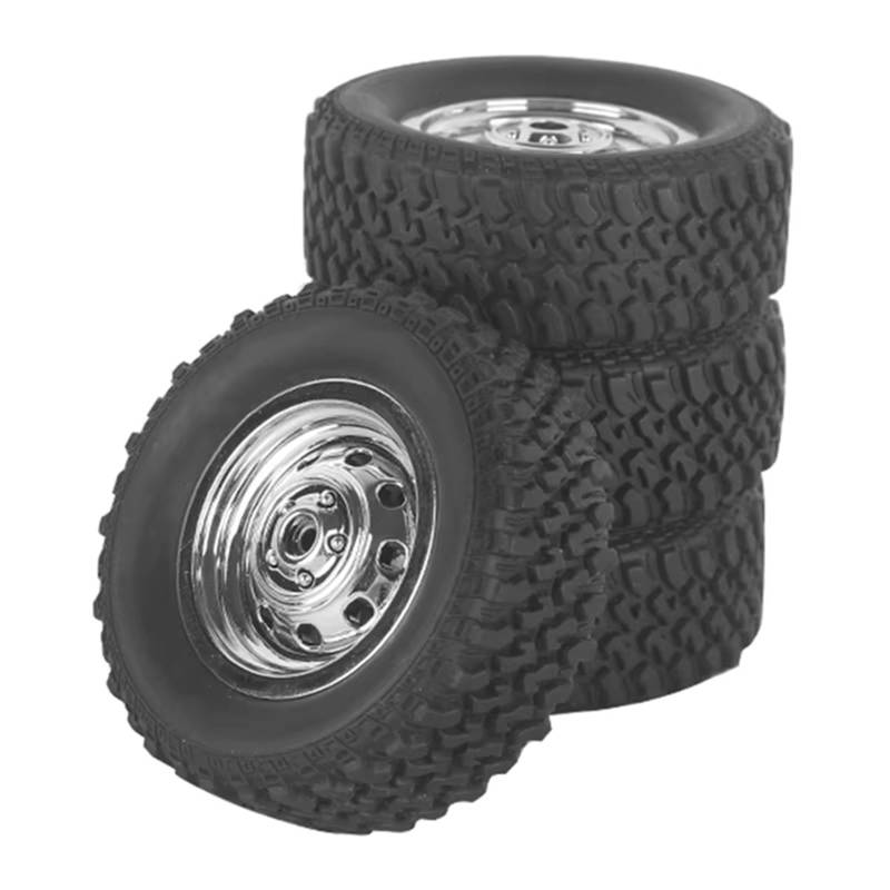 QAWSED RC Autozubehör Kompatibel Mit LDRC LD1297 LD1299 Fernbedienung Auto Upgrade Teile Modifikation Ersatz Zubehör 4 Stück 60 Mm Reifen Rad von QAWSED