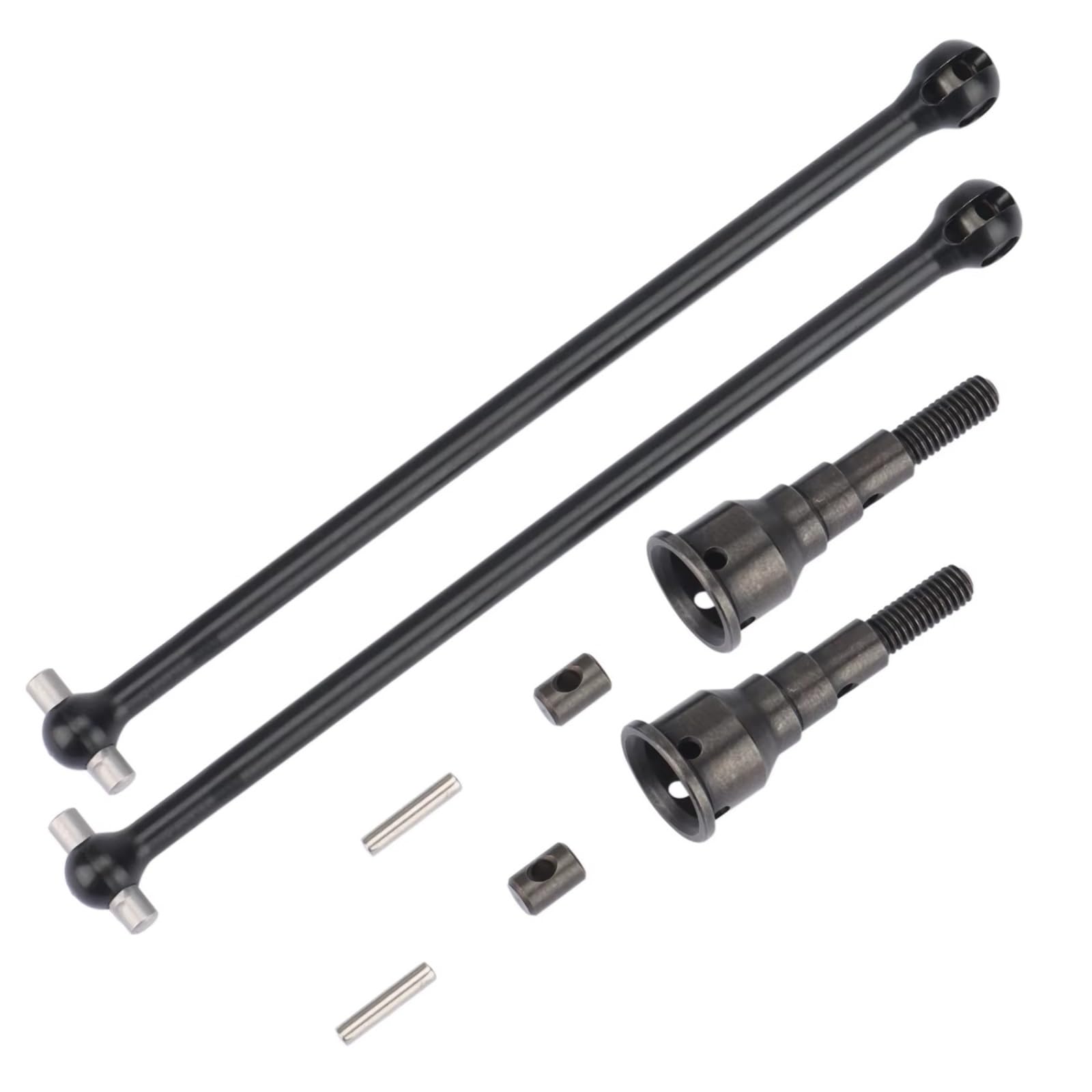 QAWSED RC Autozubehör Kompatibel Mit Losi Für Lasernut U4 Für Rock Für Racer Für Buggy 1/10 RC-Autoteile, Ersatzzubehör, 2-teiliges Metall-Antriebswelle Vorne Und Hinten QAWSED RC Autozubehör Kompatibel Mit Losi Für Lasernut U4 Für Rock Für Racer Für Buggy 1/10 RC-Autoteile, Ersatzzubehör, 2-teiliges Metall-Antriebswelle Vorne Und Hinten von QAWSED