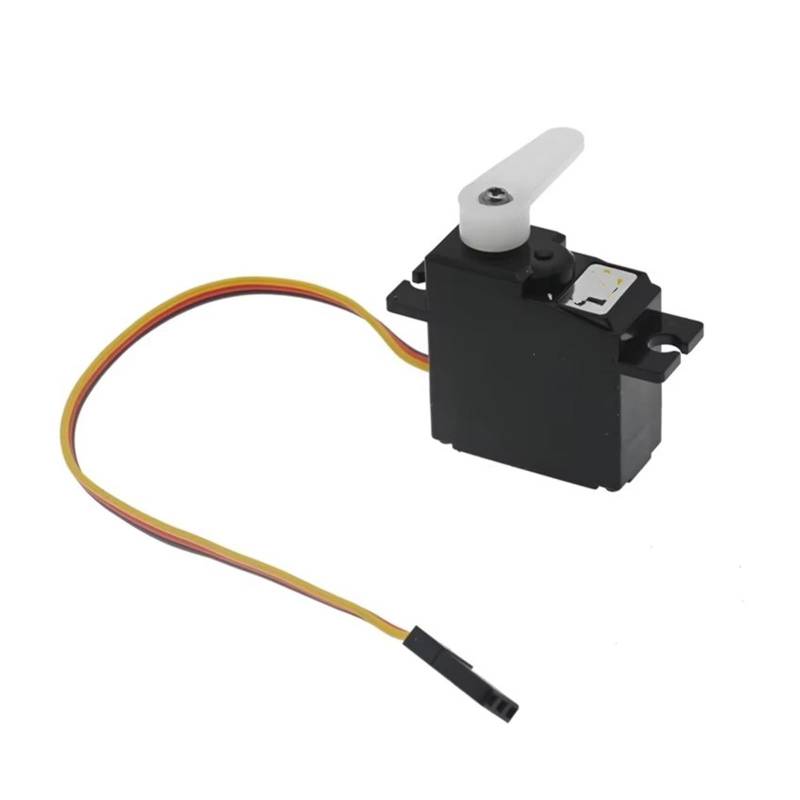 QAWSED RC Autozubehör Kompatibel Mit MN D90 Für MN99S Für MN78 Für MN82 Für MN168 1/12 RC Auto Ersatzteile Upgrade Zubehör 17g Servo Lenkgetriebe von QAWSED