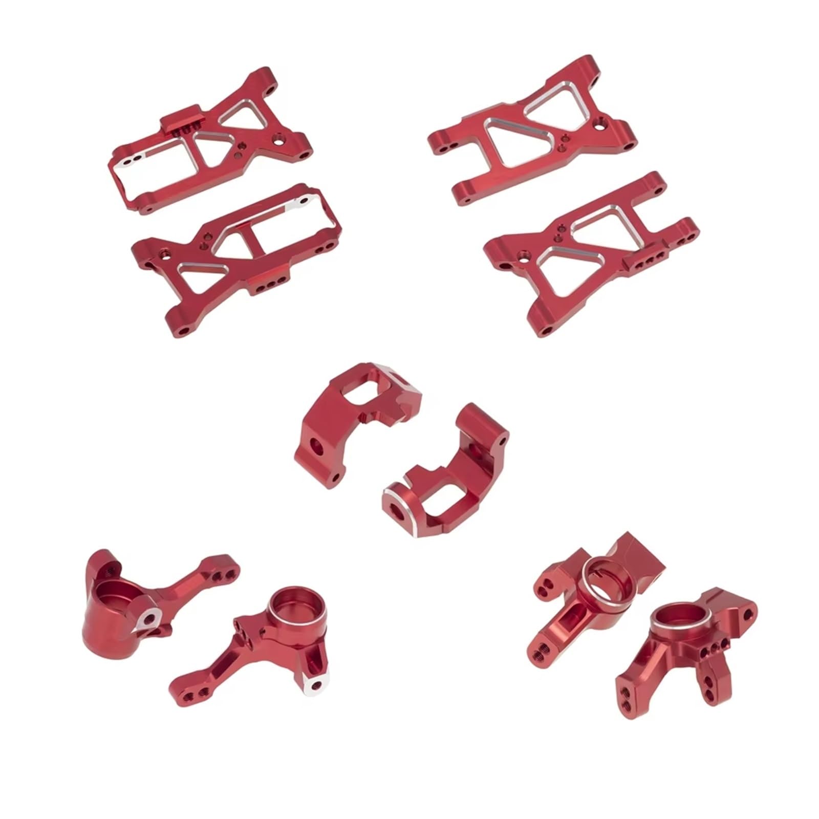 QAWSED RC Autozubehör Kompatibel Mit Traxxas Für 4Tec 2.0 3.0 Für VXL 1/10 RC On-Road-Auto-Tuning-Teile 10-teiliges Metallteile-Kit Querlenker QAWSED RC Autozubehör Kompatibel Mit Traxxas Für 4Tec 2.0 3.0 Für VXL 1/10 RC On-Road-Auto-Tuning-Teile 10-teiliges Metallteile-Kit Querlenker von QAWSED