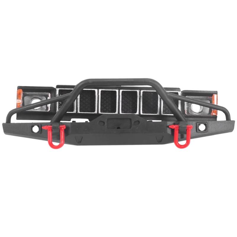 QAWSED RC Autozubehör Kompatibel Mit WPL C14 C24 C24-1 1/16 RC-Auto-Tuning-Teile Ersatzteilzubehör Frontstoßstange Frontgitter von QAWSED