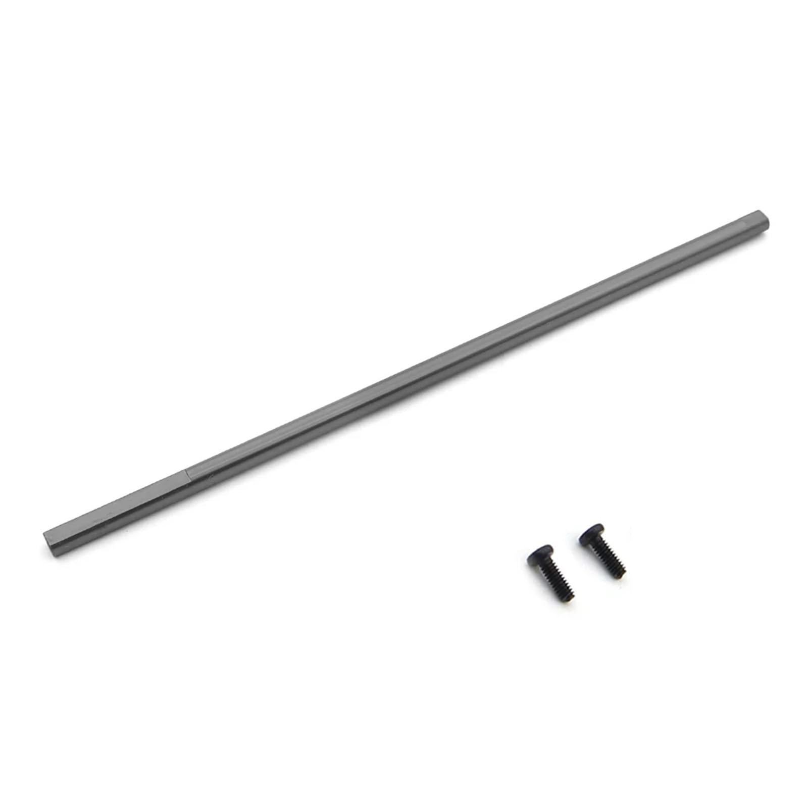 QAWSED RC Autozubehör Kompatibel Mit Wltoys 144001 1/14 RC-Auto-Upgrade-Teile, Ersatzteile, Zubehör, 1 Stück, Metall-Hauptmittelwelle, Antriebswelle(Gray) von QAWSED
