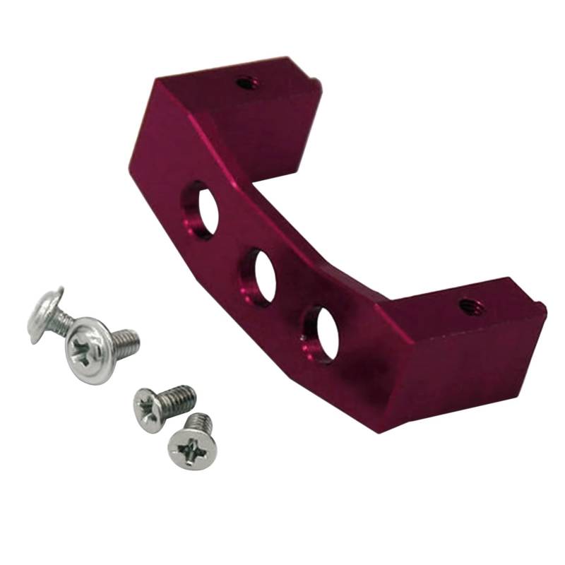 QAWSED RC Autozubehör Kompatibel Mit Wltoys 144001 144002 124016 124017 124018 124019 RC Auto Upgrade Teile Metall Lenkgetriebe Basis Servo Für Sitz(Purple) von QAWSED
