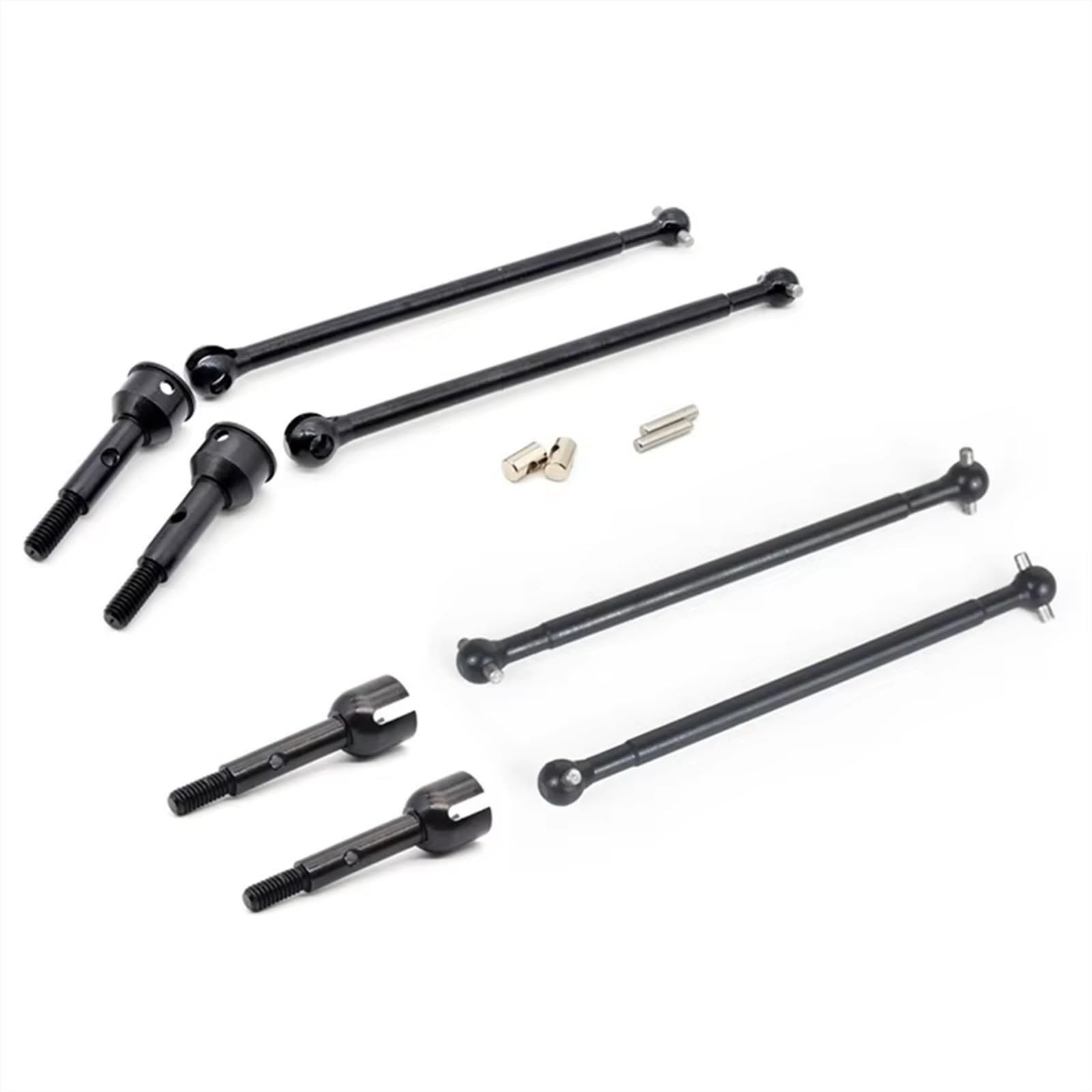 QAWSED RC Autozubehör Kompatibel Mit ZD Für Racing Für DBX-10 1/10 RC-Auto-Tuning-Teile, Ersatzzubehör, Metall, Vordere Und Hintere Antriebswelle, CVD-Antriebswelle QAWSED RC Autozubehör Kompatibel Mit ZD Für Racing Für DBX-10 1/10 RC-Auto-Tuning-Teile, Ersatzzubehör, Metall, Vordere Und Hintere Antriebswelle, CVD-Antriebswelle von QAWSED