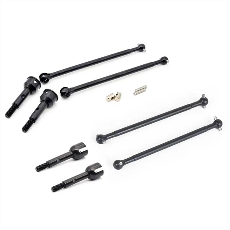 QAWSED RC Autozubehör Kompatibel Mit ZD Für Racing Für DBX-10 1/10 RC-Auto-Tuning-Teile, Ersatzzubehör, Metall, Vordere Und Hintere Antriebswelle, CVD-Antriebswelle von QAWSED