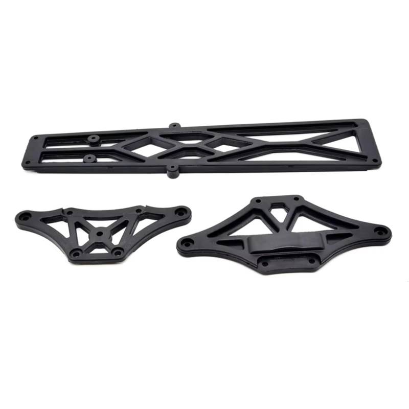 QAWSED RC Autozubehör Kompatibel Mit ZD Für Racing Für DBX-10 Für DBX10 1/10 RC Auto Upgrade Teile Ersatz Ersatz Zubehör Zweite Bodenplatte 7513 von QAWSED