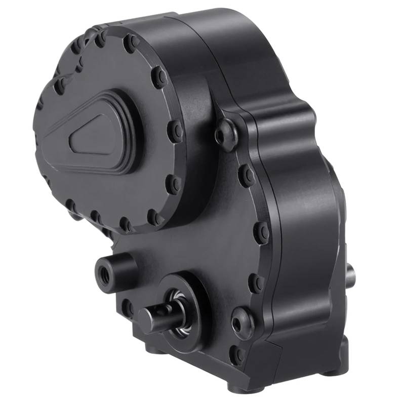 QAWSED RC Getriebe Box Kompatibel Mit AXIAL UTB18 Für Capra Metallgetriebe-Montagegetriebe Mit Innenzahnrädern 1/18 RC-Auto-Upgrade-Zubehör von QAWSED