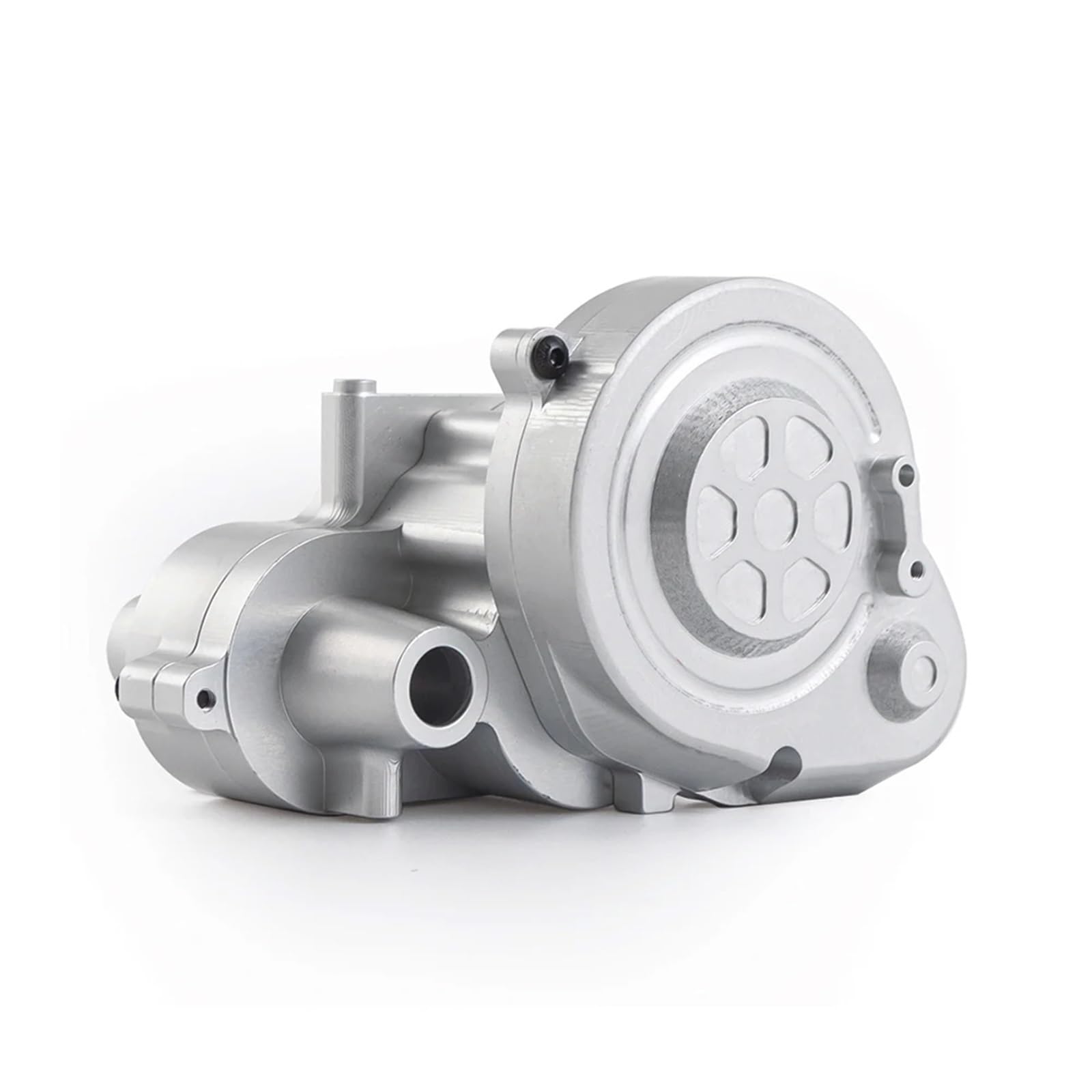 QAWSED RC Getriebe Box Kompatibel Mit Axial RBX10 Für Bouncer Für Ryft 4WD AXI03009 CNC-Aluminiumlegierung-Getriebegehäuse-Getriebeabdeckungssatz 1/10 RC Rock Parts(Silver) von QAWSED