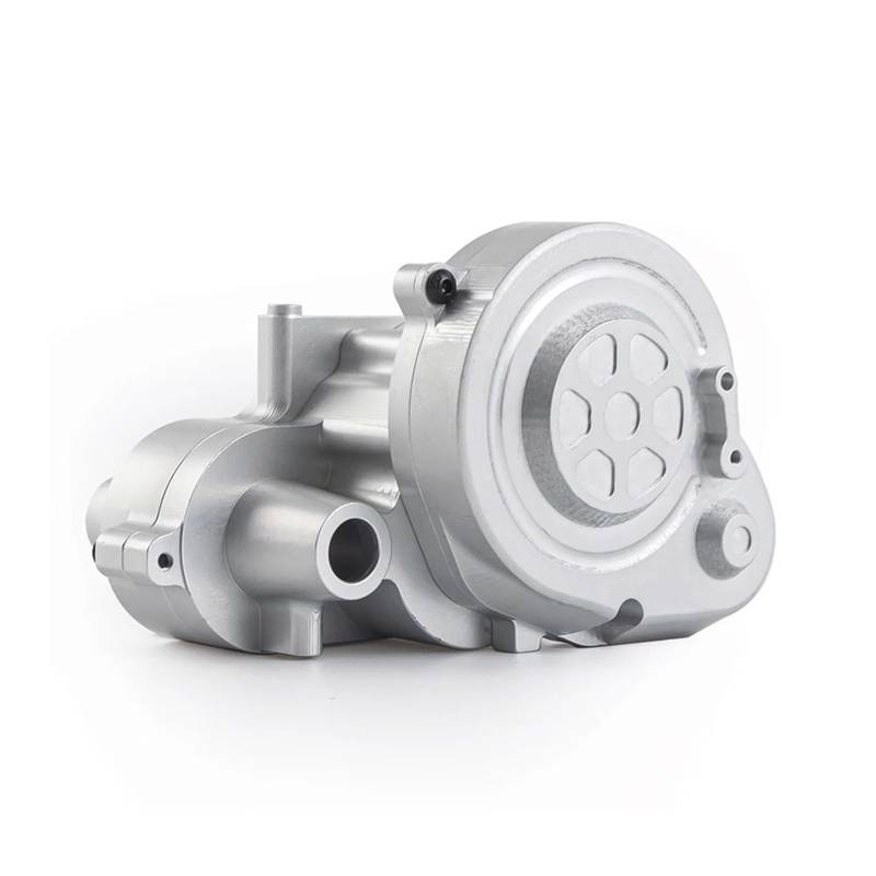 QAWSED RC Getriebe Box Kompatibel Mit Axial RBX10 Für Bouncer Für Ryft 4WD AXI03009 CNC-Aluminiumlegierung-Getriebegehäuse-Getriebeabdeckungssatz 1/10 RC Rock Parts(Silver) von QAWSED