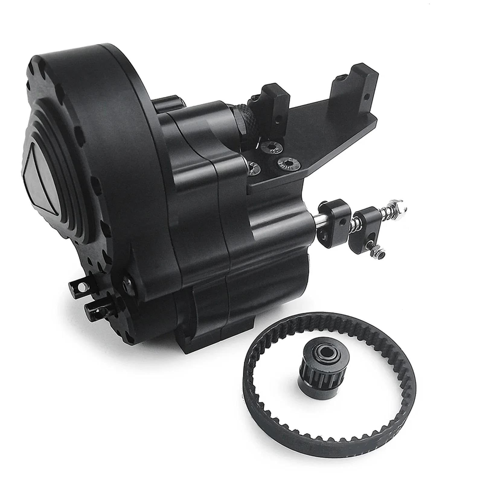 QAWSED RC Getriebe Box Kompatibel Mit Axial SCX10 Für Wrangler Für Wraith 90048 RR10 1/10 RC Crawler Car Metall 2-Gang-Rückwärtsgetriebe Mit Riemen QAWSED RC Getriebe Box Kompatibel Mit Axial SCX10 Für Wrangler Für Wraith 90048 RR10 1/10 RC Crawler Car Metall 2-Gang-Rückwärtsgetriebe Mit Riemen von QAWSED