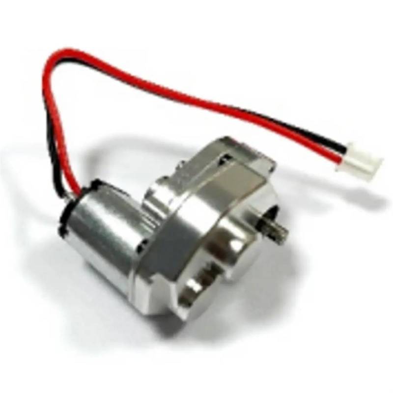 QAWSED RC Getriebe Box Kompatibel Mit Axial SCX24 1/24 RC Crawler Auto Upgrade Teile Aluminium Legierung Getriebe Getriebe Zahnräder Set Getriebe(Silver) von QAWSED