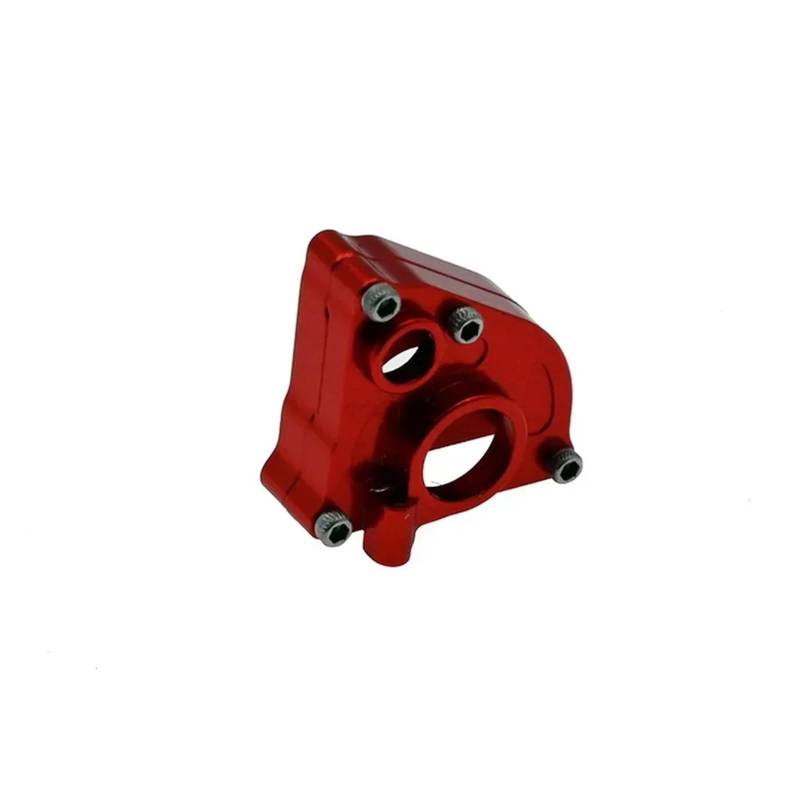 QAWSED RC Getriebe Box Kompatibel Mit Axial SCX24 AXI90081 C10 Metallgetriebegehäuse Getriebegehäuseschale 1/24 RC Crawler Auto Upgrade Teil(Red) von QAWSED