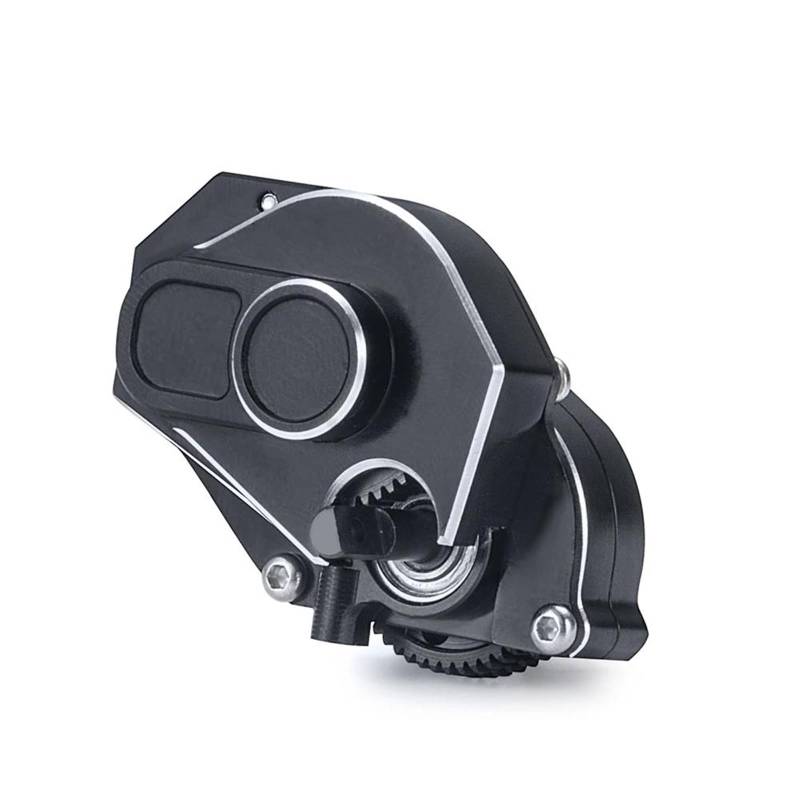 QAWSED RC Getriebe Box Kompatibel Mit Chevrolet Für Axial SCX24 Für Deadbolt Für Gladiator Für Wrangler Für Bronco 1/24 RC-Auto-Metallgetriebe von QAWSED