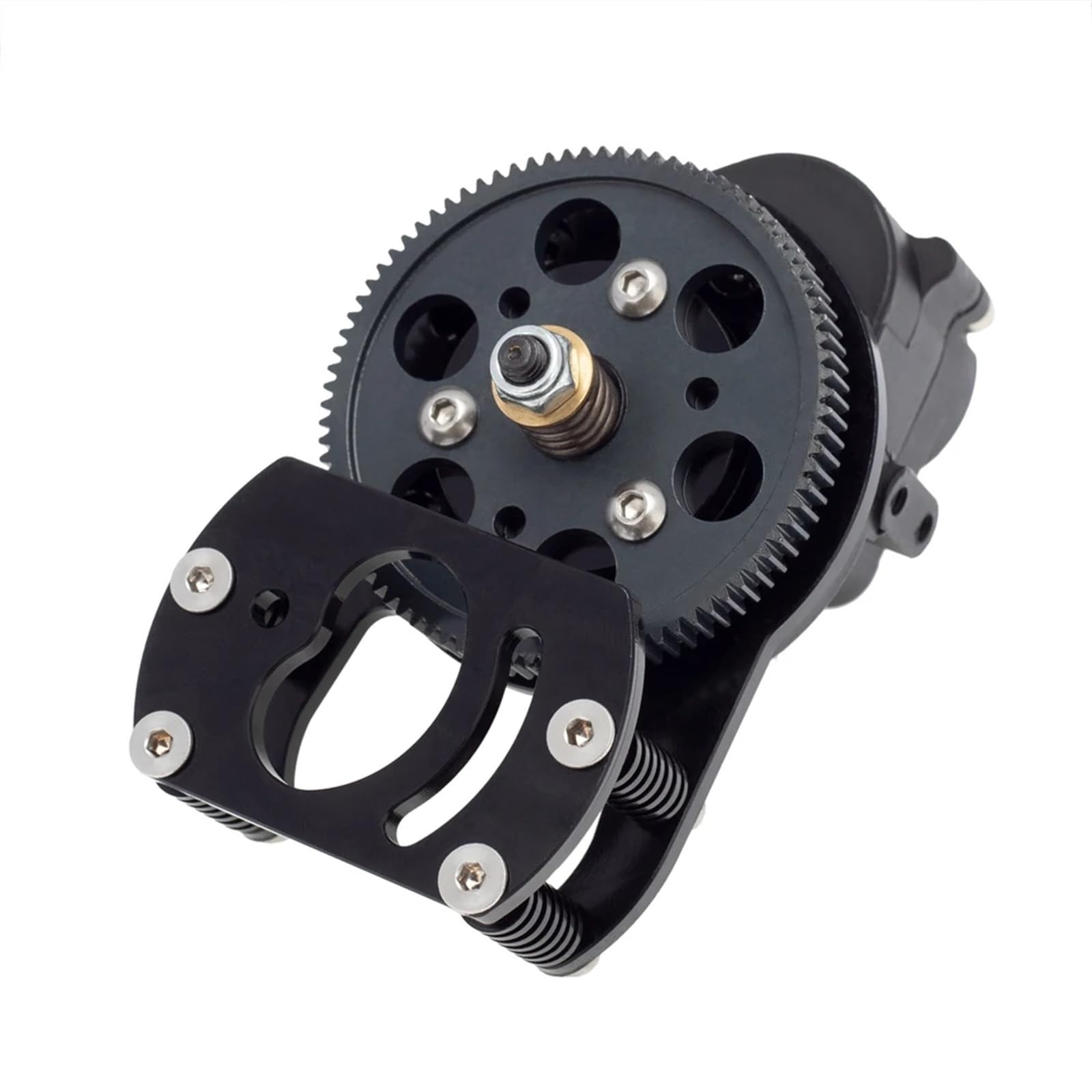 QAWSED RC Getriebe Box Kompatibel Mit D90 II D110 Für Gelande 1/10 RC Crawler Car Upgrade-Teile Metall R3 Single Speed Getriebe Getriebe Mit Motorzahnradhalterung QAWSED RC Getriebe Box Kompatibel Mit D90 II D110 Für Gelande 1/10 RC Crawler Car Upgrade-Teile Metall R3 Single Speed Getriebe Getriebe Mit Motorzahnradhalterung von QAWSED