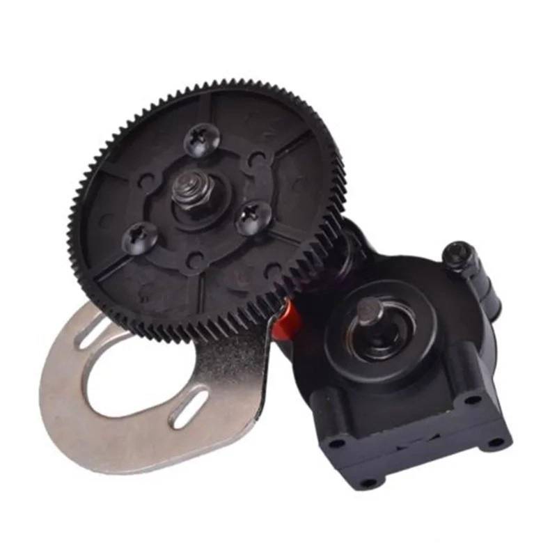 QAWSED RC Getriebe Box Kompatibel Mit HSP 18024 Für Baja 4WD 1/10 RC Auto Off Road Rock Crawler Getriebe Set Ersatzteile Upgrade Zubehör von QAWSED