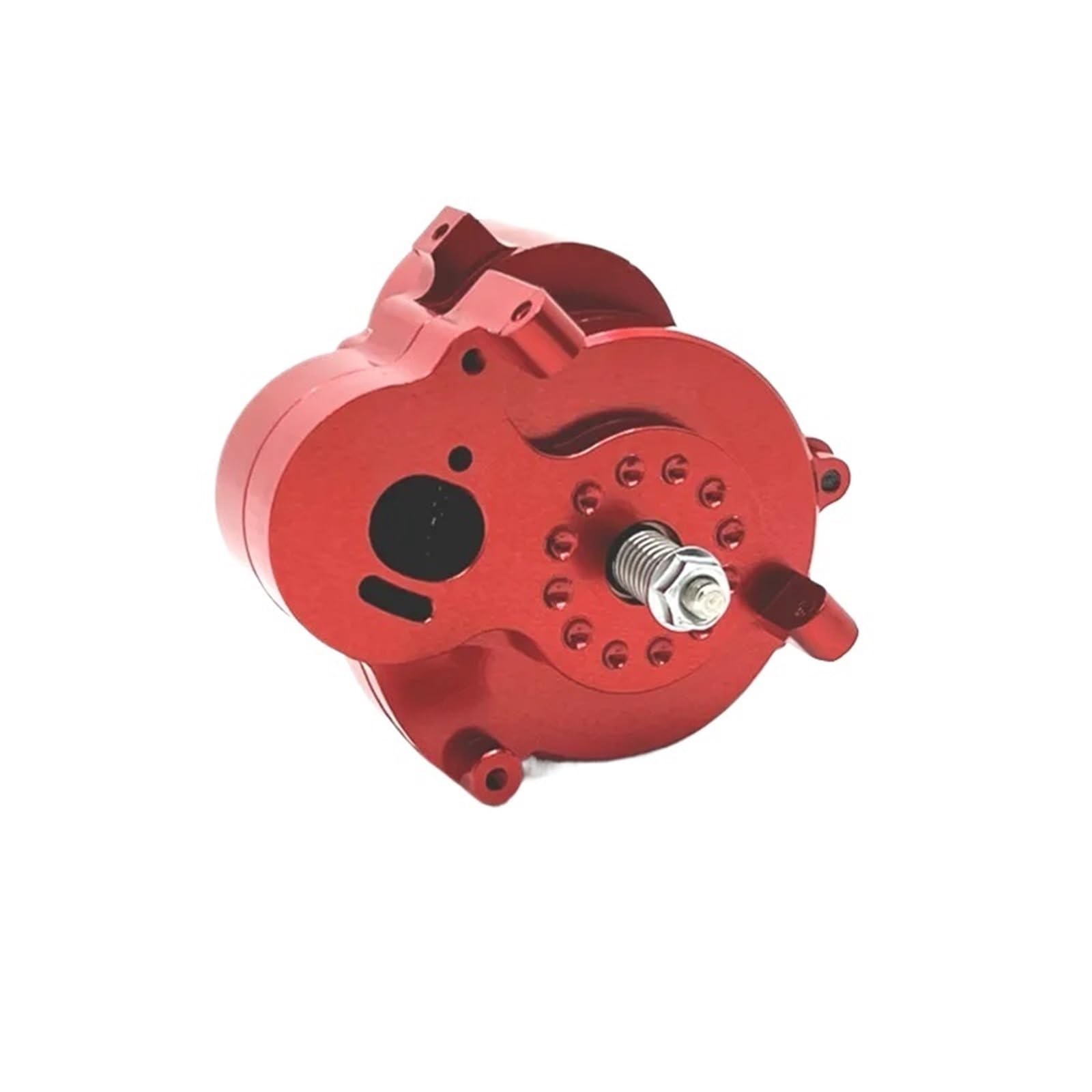 QAWSED RC Getriebe Box Kompatibel Mit MN128 MN86 MN86S MN86K MN86KS Metallgetriebe Getriebegehäuse Und Getriebe 1/12 RC Crawler Autoteile(Red) von QAWSED