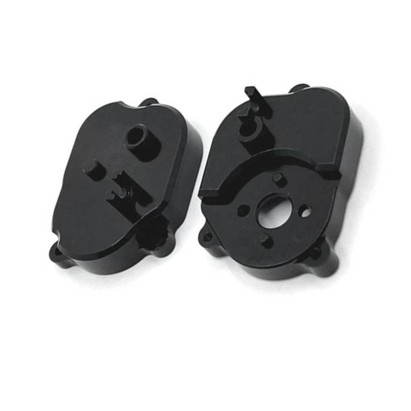 QAWSED RC Getriebe Box Kompatibel Mit MN82 LC79 MN78 1/12 RC-Auto-Upgrade-Teile, Getriebeschalenabdeckung, Metallgetriebegehäuse, Zubehör von QAWSED