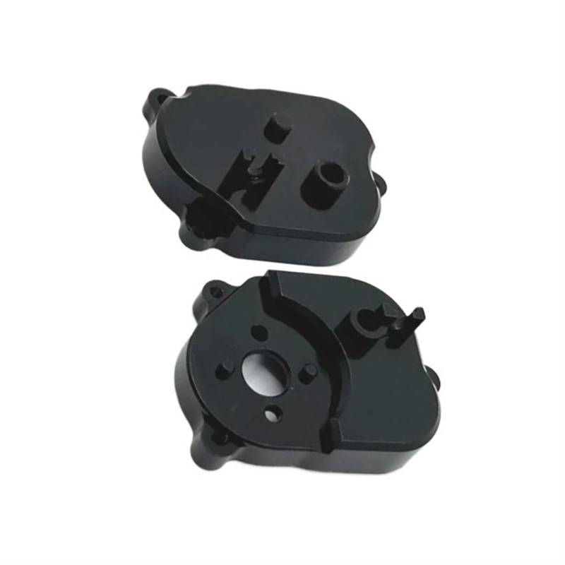QAWSED RC Getriebe Box Kompatibel Mit MN82 MN78 Metallgetriebe Metallgetriebe Getriebegehäuse 1/12 RC Auto Upgrade Teile Upgrade Zubehör(Black) von QAWSED