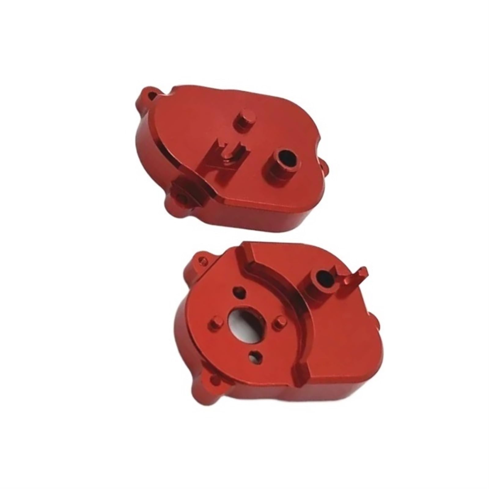 QAWSED RC Getriebe Box Kompatibel Mit MN82 MN78 Metallgetriebe Metallgetriebe Getriebegehäuse 1/12 RC Auto Upgrade Teile Upgrade Zubehör(Red) von QAWSED