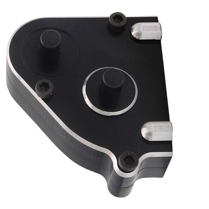 QAWSED RC Getriebe Box Kompatibel Mit MN86 MN86S MN86K MN86KS Für MN G500 Metallgetriebe Verteilergetriebe 1/12 RC Auto Upgrade Zubehör(Black) von QAWSED