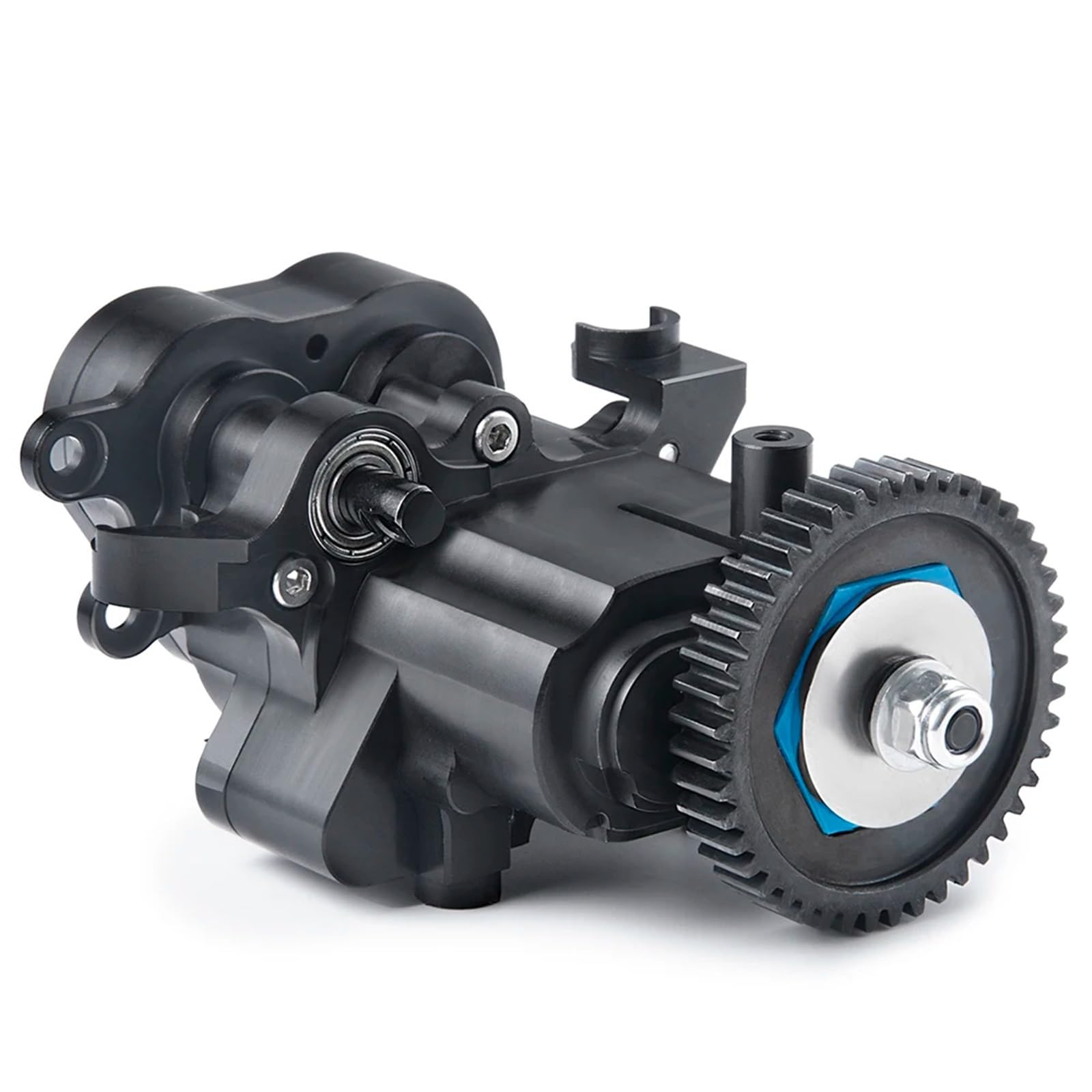 QAWSED RC Getriebe Box Kompatibel Mit TRX4 TRX6 Metallgetriebegehäuse Mit Zahnrädern 1/10 RC Crawler Auto Upgrade Teile Zubehör QAWSED RC Getriebe Box Kompatibel Mit TRX4 TRX6 Metallgetriebegehäuse Mit Zahnrädern 1/10 RC Crawler Auto Upgrade Teile Zubehör von QAWSED