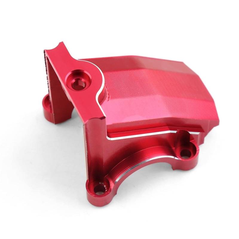 QAWSED RC Getriebe Box Kompatibel Mit Traxxas Für X-Maxx 6S 8S 1/5 RC Für Monster Truck-Tuningteile, Aluminiumlegierung, Vordere/hintere Differentialabdeckung, Getriebeabdeckung von QAWSED