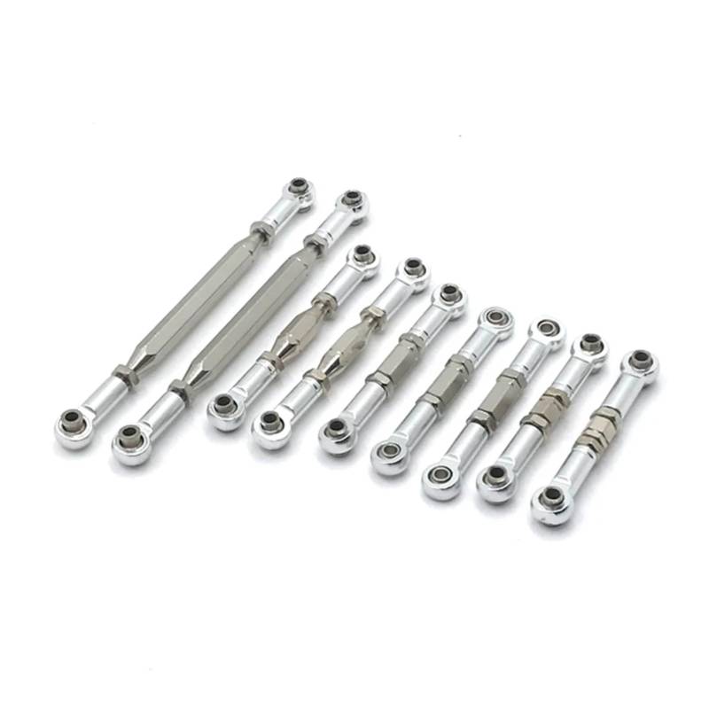 RC Autozubehör Für Wltoys 12428-ABC 12429 12423-ABC FY-01 FY-02 FY-03 FY-04 FY-05 FY-07 Q39 Q46 1/12 Lenkung Link Arm Pull Spurstange RC Upgrades Teile Zubehör(White) von QAWSED