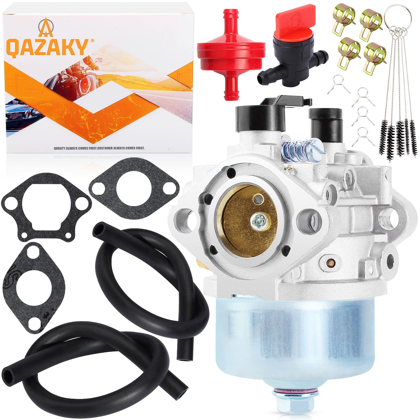 QAZAKY Vergaser Ersatz für Kawasaki FJ180V 4-Takt-Motor 15003-7110 15003-7132 15004-0952 15004-0962 15004-0993 15004-7010 Toro 22187 22188 22188TE 22189 22298 AM 21 AS30 AS40 BM08 BS30 CS30 von QAZAKY