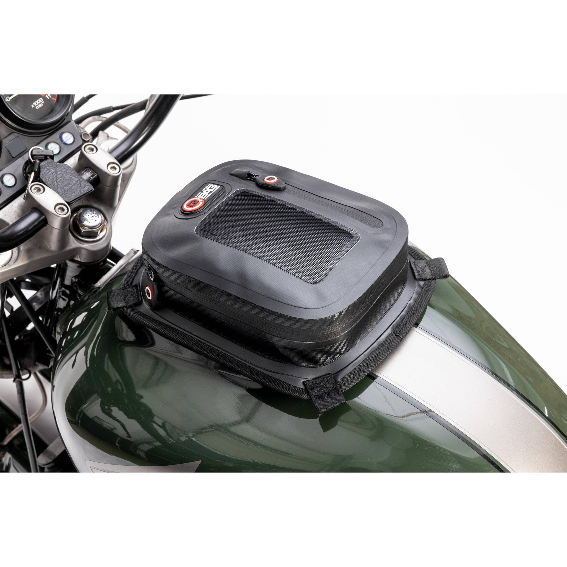 QBAG Tankrucksack Magnet Speed Bag 2, 3L Volumen, Carbonlook, Magnetische Befestigung, Smartphone-Tasche, 23x18,5x8 cm QBAG Tankrucksack Magnet Speed Bag 2, 3L Volumen, Carbonlook, Magnetische Befestigung, Smartphone-Tasche, 23x18,5x8 cm von QBAG
